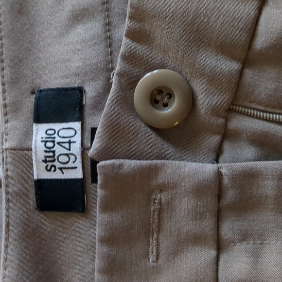 Studio 1940 Tan Pants - Picture 4 of 8